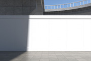 Construction Banner Mockup, an Advertising Mockup by Permadi Creative (Thumbnail 4 of 5)