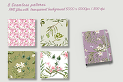 Adriatic Garden Watercolor Set, a Decorative Illustration by Aurella Art (Thumbnail 8 of 16)