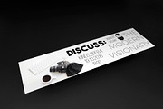 Minimalist Convention Ticket, an Invitation Template by Konakchiev (Thumbnail 3 of 3)