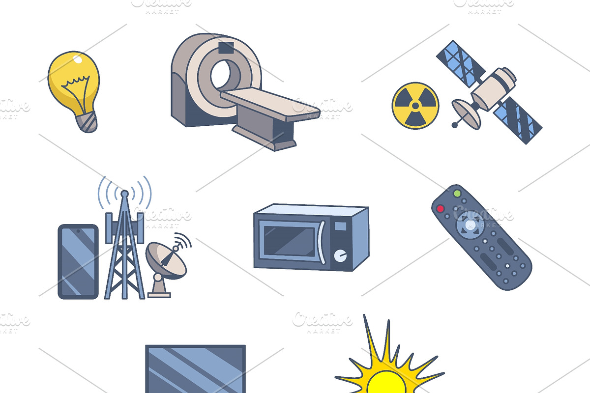 Collection of pixel style, a Technology Illustration by Things for designers (Photo 3 of 3)