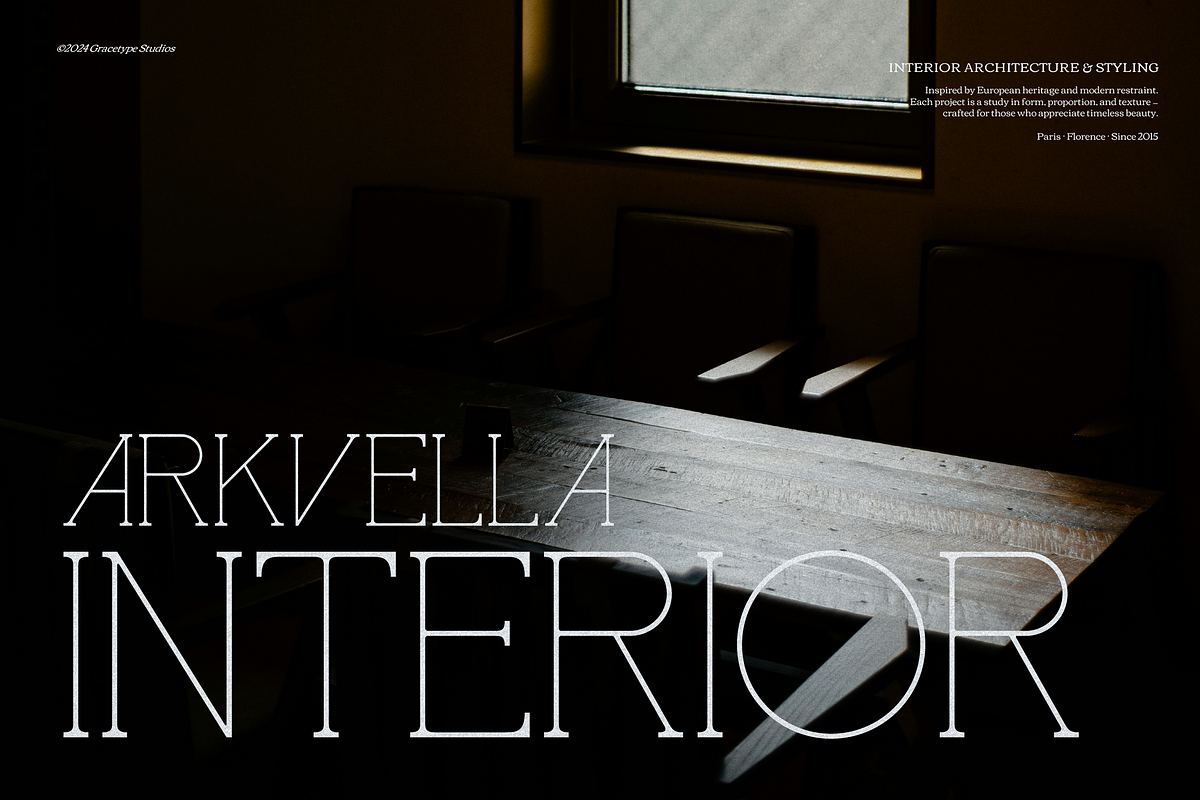 Farway Journal | Modern Serif Font, a Serif Font by gracetype_studio (Photo 6 of 12)
