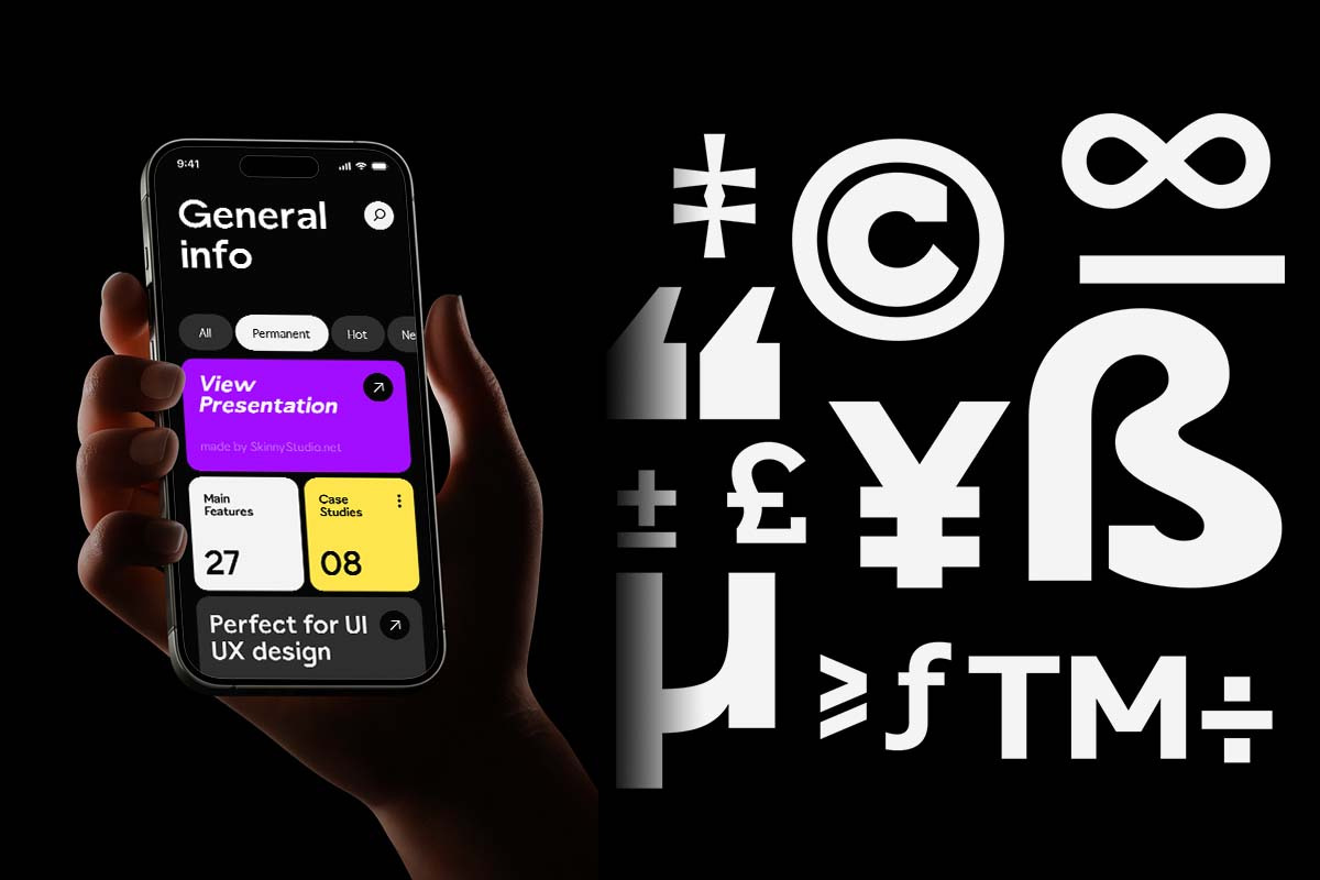 Nacht Grotesk | Geometric Sans Serif, a Sans Serif Font by Romiecreative (Photo 8 of 12)