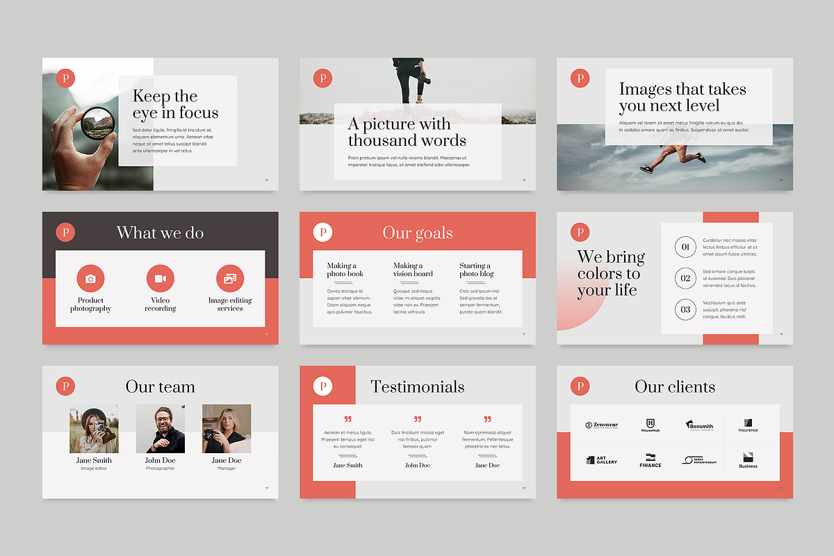 Presentation Photography Portfolio, a Presentation Template by TemplatesNow! (Photo 8 of 13)