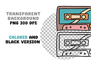 Groovy Clipart Retro Png Elements, an Object Graphic by Brush Lab (Thumbnail 4 of 4)