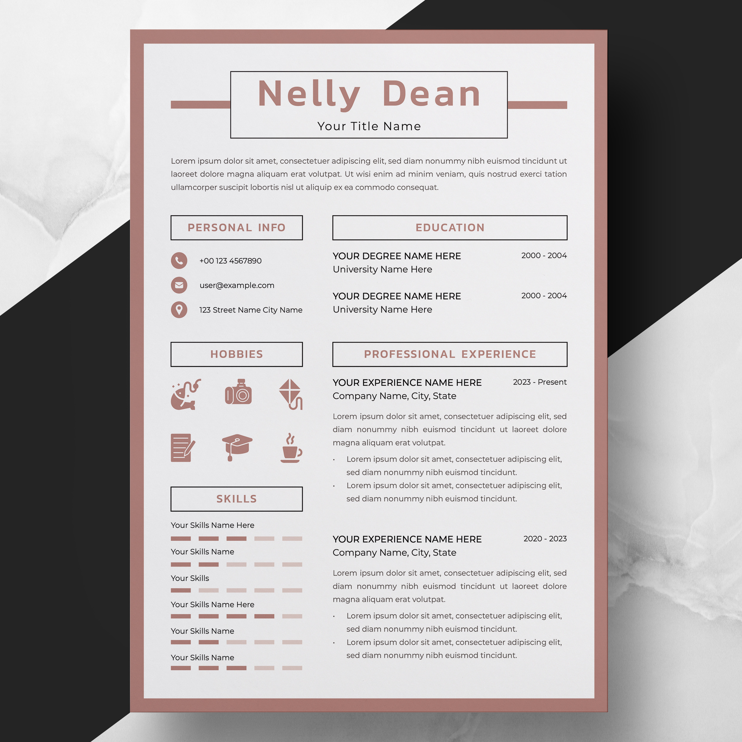 Elegant Resume for Creatives