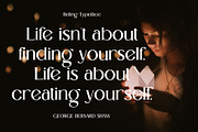 Beling A Modern Serif Typeface, a Serif Font by Alfinart (Thumbnail 9 of 10)