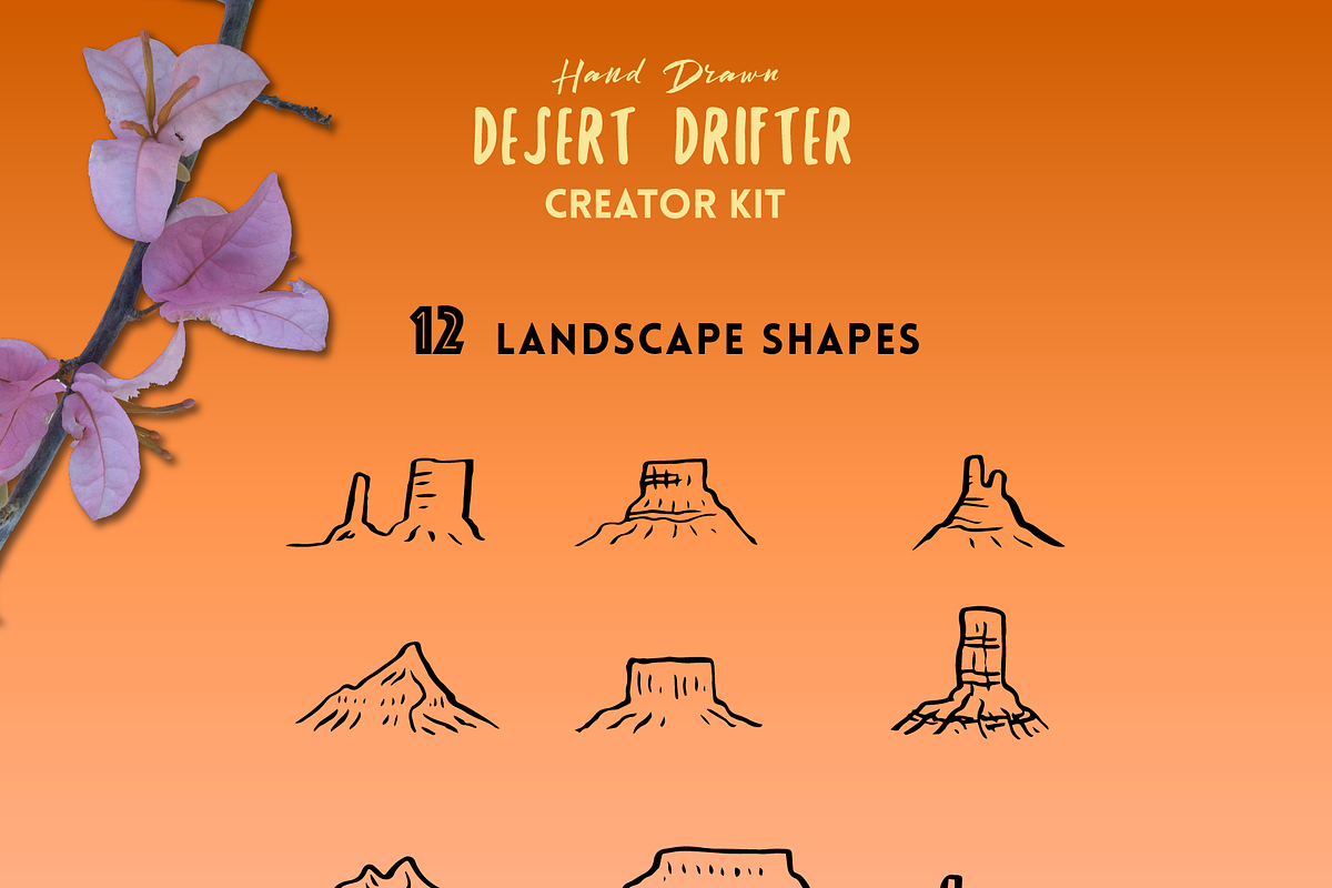 Lite-Desert Drifter Creator Kit, an Object Graphic by Walking_Designs (Photo 3 of 5)