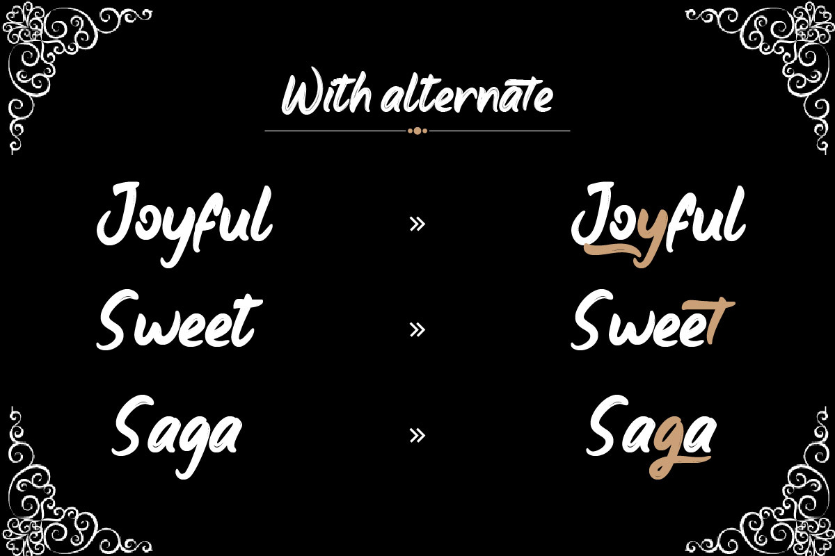 Begat - Brush Handwritten Font, a Script Font by productype1 (Photo 3 of 8)