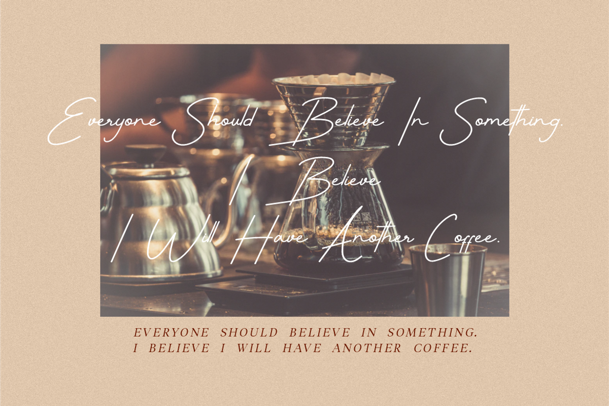 Mahallini Signature Monoline, a Script Font by Typegoals Studio (Photo 4 of 9)
