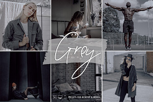 Grey Lightroom Preset Collection