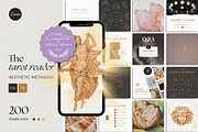 The Tarot Reader Social Media Bundle, a Social Media Template by The Flossy Finch (Thumbnail 1 of 15)
