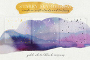 Eternal Galaxy Watercolor Collection, a Texture Graphic by Anna's Creative Store (Thumbnail 4 of 6)
