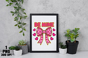 Be Mine Valentines Day Coquette Bow, an Illustration by Daily.Designs (Thumbnail 5 of 5)