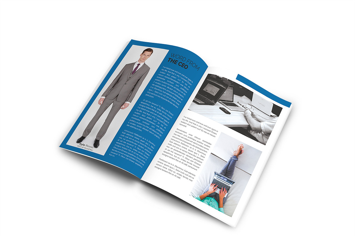 Bring N Co - A4 Corporate Brochure, a Brochure Template by Incools Stokie (Photo 4 of 13)