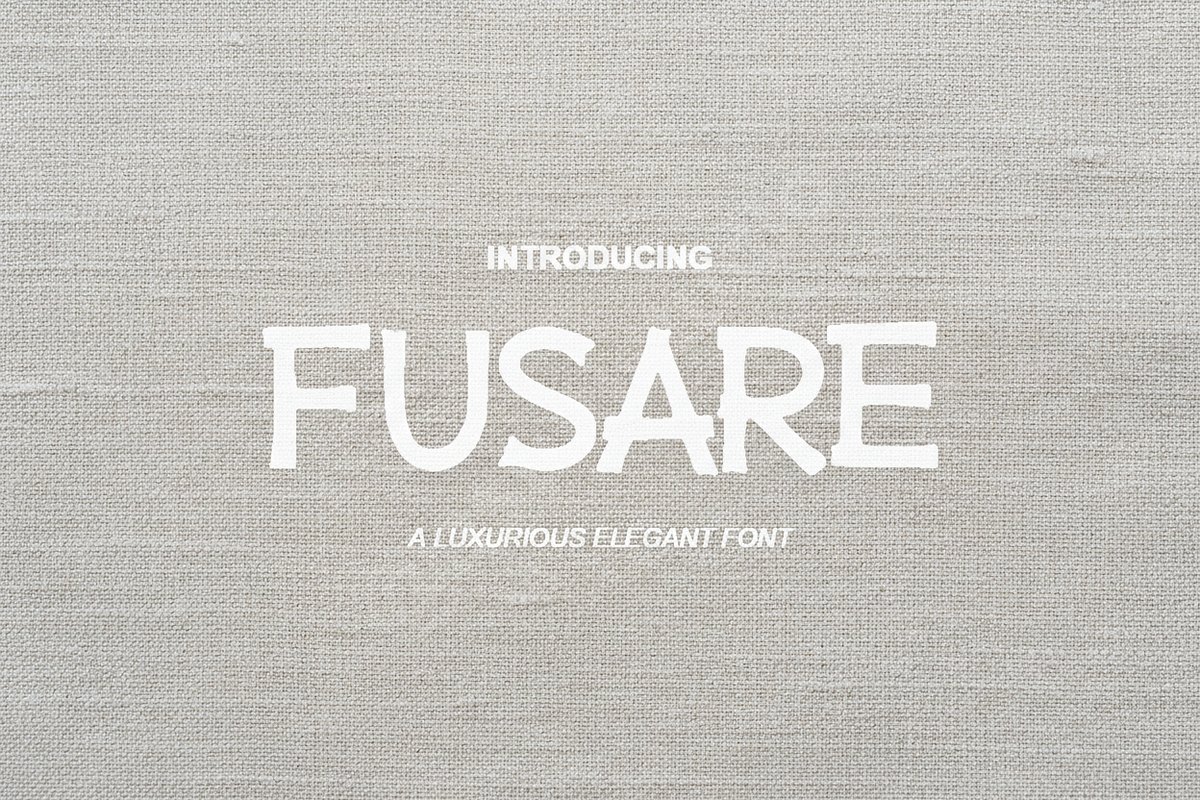 Fusare - Modern Luxury Serif Font, a Font by Astuti Studio (Photo 1 of 16)