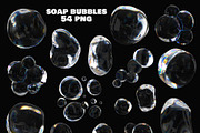 3D Soap Bubbles and Letters set, a Graphic by LarysaZabrotskaya (Thumbnail 6 of 12)