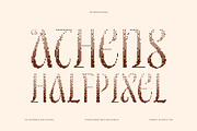CS Athens Halfpixel, a Sans Serif Font by Craft Supply Co. (Thumbnail 1 of 8)