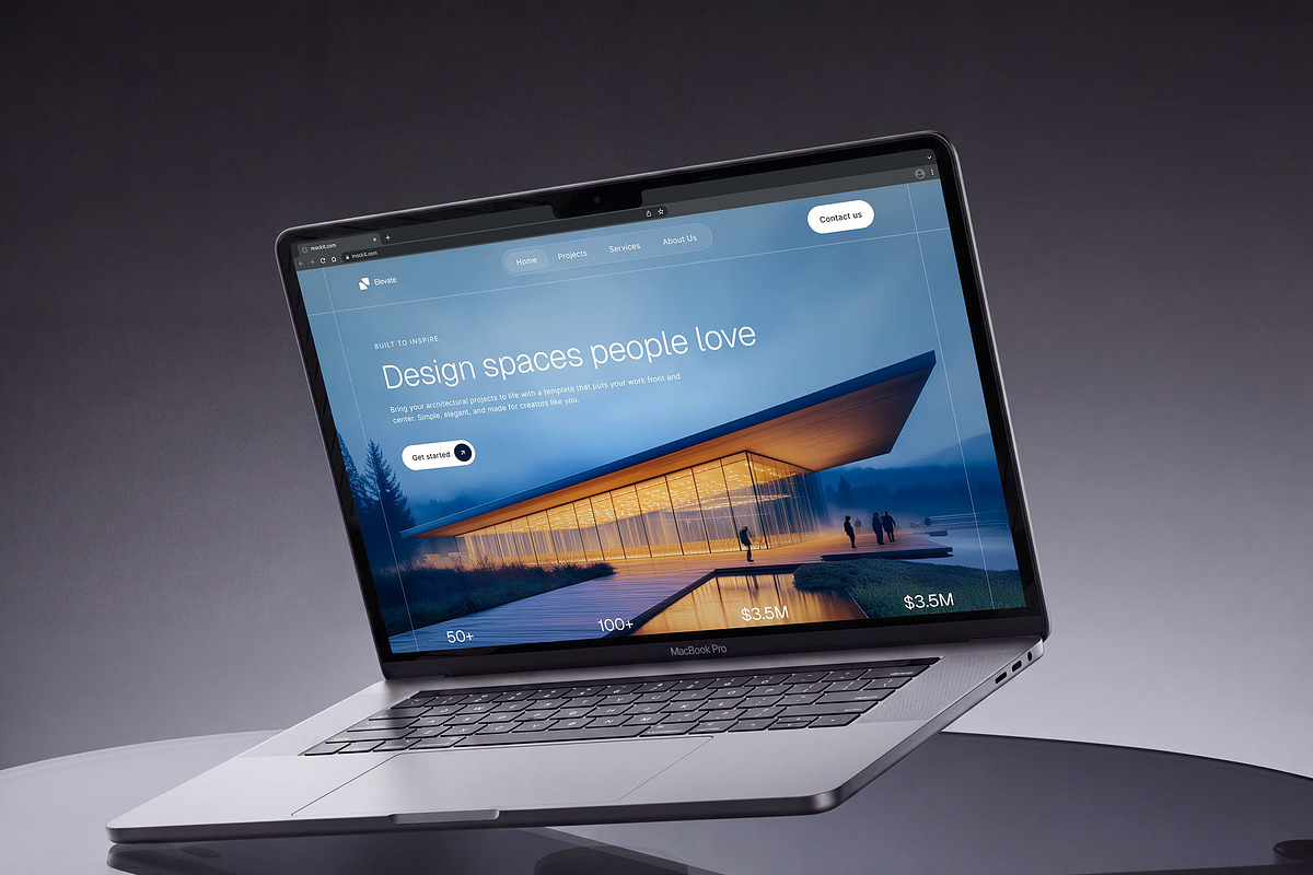 MacBook Screen Presentation Mockups, a Mac Mockup by Dikarte.Store (Photo 8 of 17)