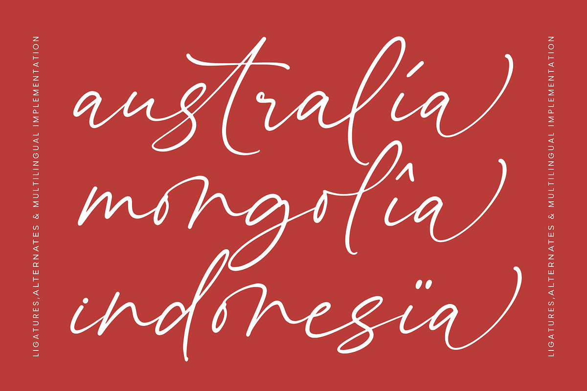 Grontalo Eriticall Handwritten Font, a Script Font by stylishtype.co (Photo 15 of 20)