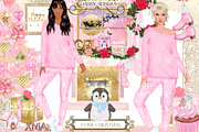 Christmas holidays illustrations, an Illustration by Libby Wishes (Thumbnail 1 of 9)