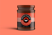 Pickle Sauce Honey Glass Jar Mockup, a Cups & Container Mockup by Digitalphaser (Thumbnail 4 of 7)