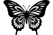 Elegant Butterfly Silhouette, an Object Graphic by Designer_Momina (Thumbnail 18 of 20)