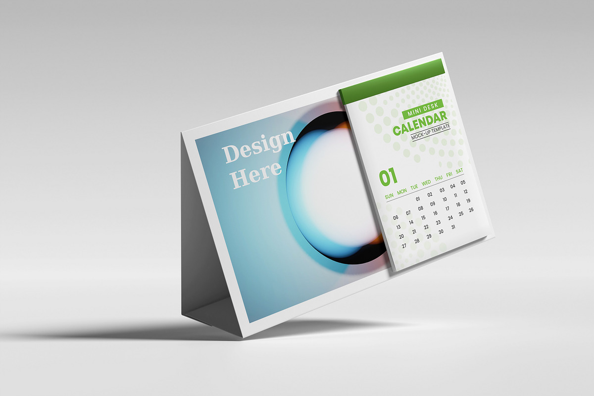 Calendar Mockup, a Household Mockup by Creative_A23 (Photo 2 of 6)