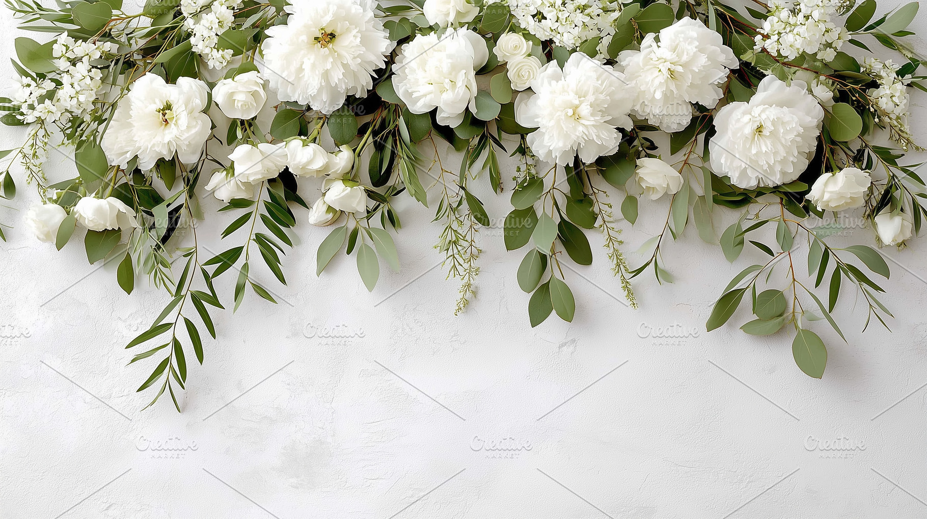 Elegant floral arrangement of white, a Nature Photo by MistyDay