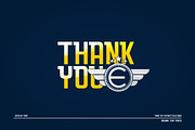 EUROLITE Sport Font + BONUS, a Font by PutraCetol Studio (Thumbnail 10 of 10)