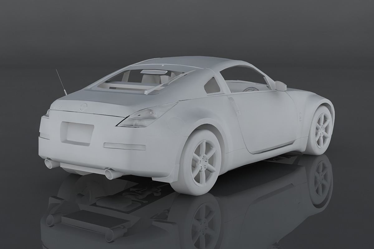 Nissan Fairlady, a Cars & Vehicle 3D Model by valtriiu (Photo 9 of 12)