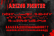 Arizon Fighter, a Blackletter Font by Yoga Letter (Thumbnail 7 of 7)