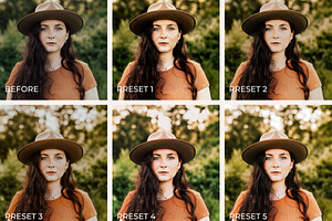 5 GOLDEN HOUR LIGHTROOM PRESETS