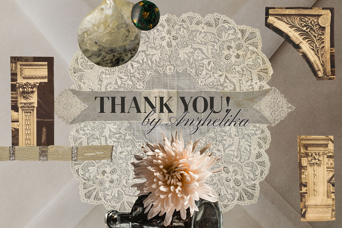 Heirloom Archive: Lace & Relics, an Object Graphic by Anzhelika (Photo 14 of 14)