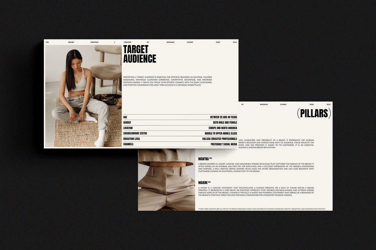 NOLE / Brand Strategy, a Presentation Template by Wildnun Studio (Photo 7 of 16)