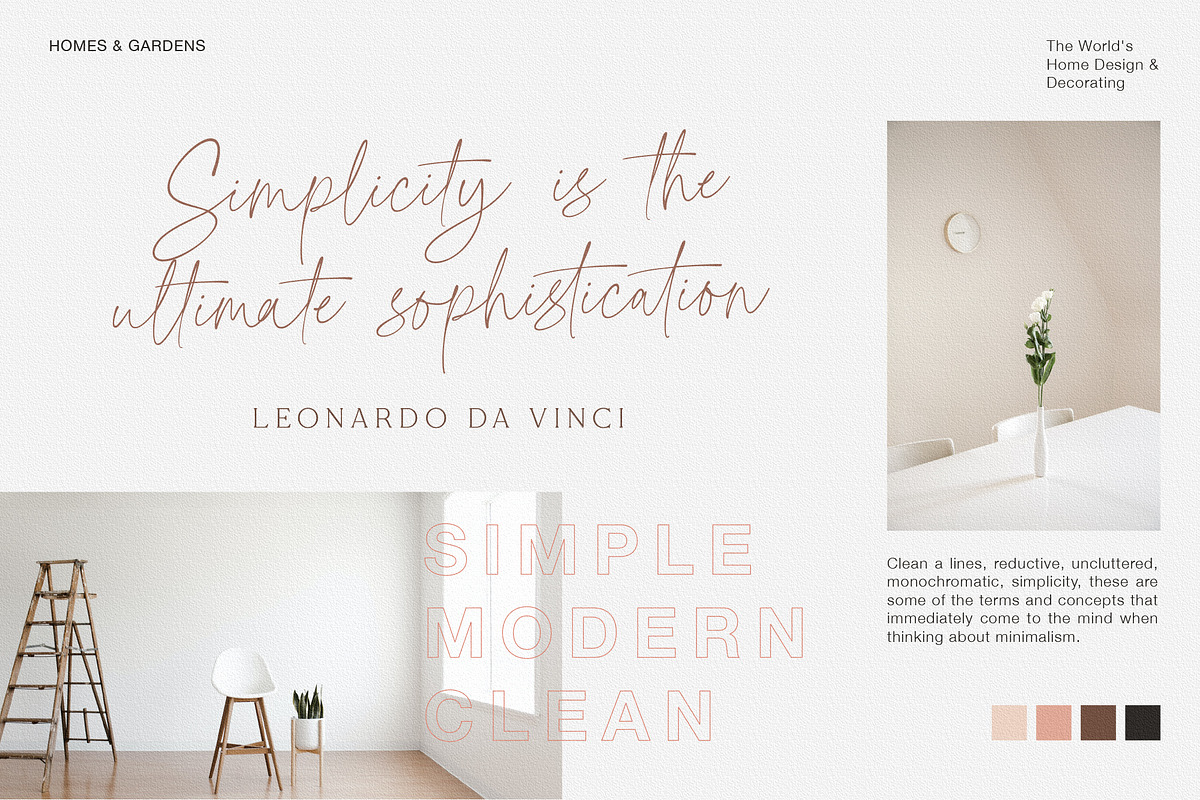 Beautiful Scarlet - Modern Font Duo, a Serif Font by TropicalSunlightCo. (Photo 2 of 11)