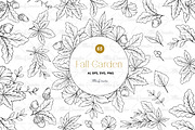 Fall Greenery Collection, an Object Graphic by CaraulanStore (Thumbnail 1 of 8)