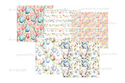 Easter Pastel Digital Paper | Spring, a Pattern Graphic by GlamArtZhanna (Thumbnail 3 of 4)