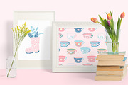 Mother's Day prints and patterns, a Pattern Graphic by Inna Moreva (Thumbnail 8 of 10)