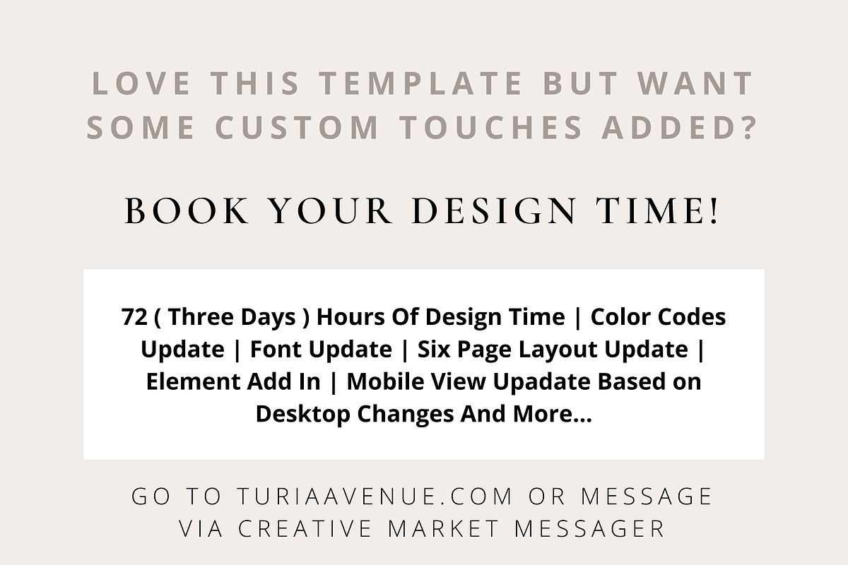 Wix Website Theme | Maddie Lane, a Wix Template by Turia Avenue (Photo 5 of 5)