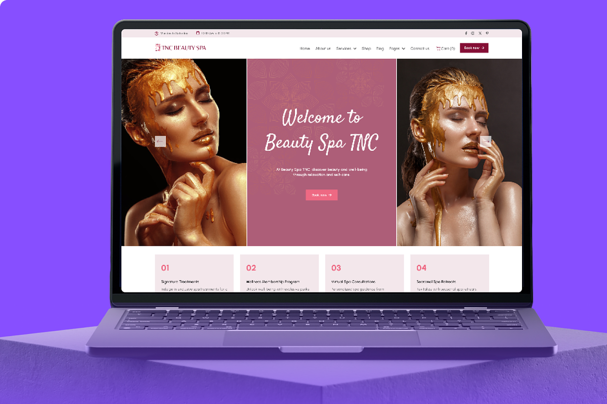 TNC Beauty Spa – Figma UI Template, an UI Kit Template by TNCFlow (Photo 4 of 5)