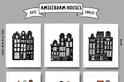 Amsterdam Houses, an Object Graphic by Mii Lab (Thumbnail 4 of 7)