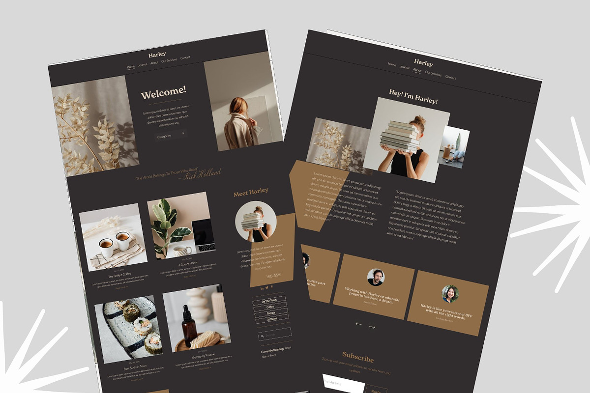Luxe Squarespace 7.1 Template, a Squarespace Template by Forth and Wild (Photo 5 of 9)