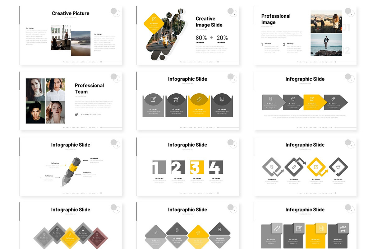Rameo - Google Slide Template, a Presentation Template by AQR Studio