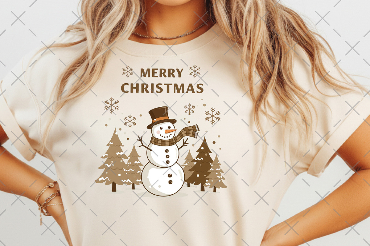 Christmas Png, Snowman Png, an Illustration by Craft Nest (Photo 6 of 6)