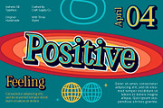 Asthetic 3D, a Serif Font by Craft Supply Co. (Thumbnail 6 of 8)