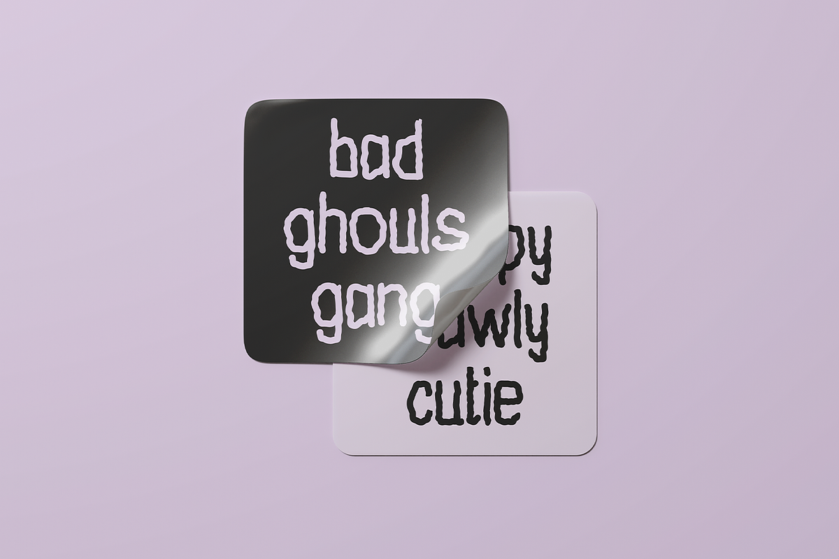 Creepy Crawly Display Font, a Handwritten Font by Beck McCormick (Photo 9 of 10)