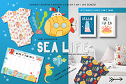 Nursery Art Sea life, an Animal Illustration by Nursery Art (Thumbnail 1 of 9)