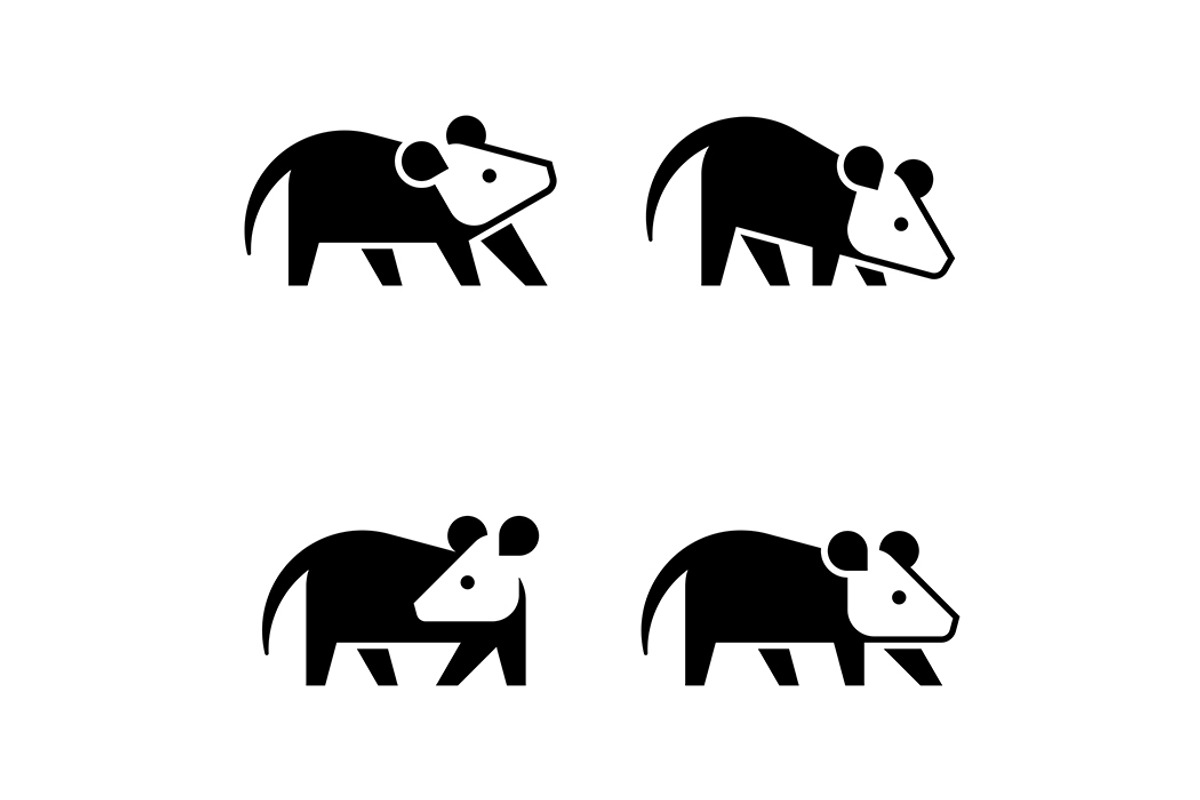 Opossum Logo, a Graphic by NataliiaVolyk (Photo 2 of 6)