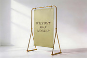 Welcome Sign Mockup, a Product Mockup by Pitchlook.Studio (Thumbnail 2 of 4)