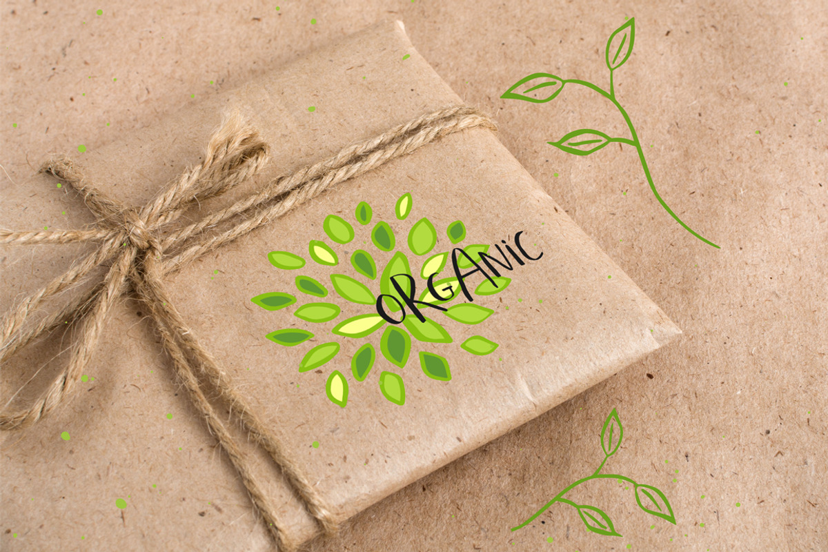 Organic and eco-friendly labels, an Object Graphic by UTM Studio (Photo 3 of 13)